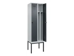 locker voor scheiding van kleding,HxBxD 2120x600x500mm,2vak