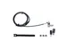 3-in-1 Universeel Laptop Kabelslot 2m Security Kabel met Master Key