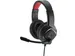 MediaRange Gaming-Headset bedraad 7.1 Surround-Sound Zwart/Rood