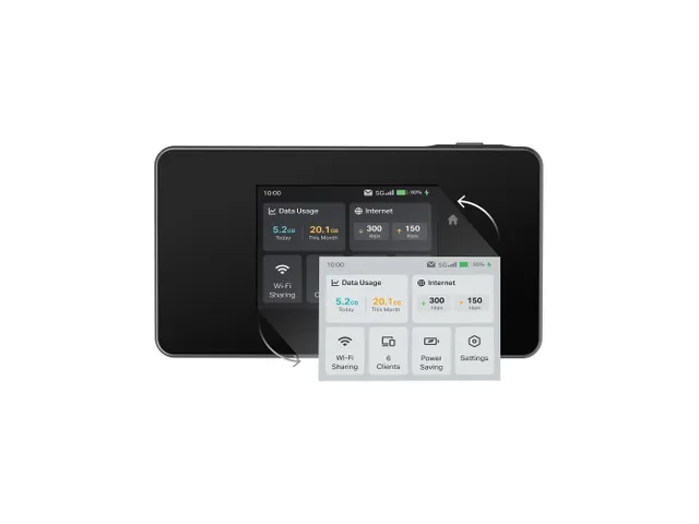 TP-Link M8550(EU), Router voor mobiele netwerken, Zwart, Draagbaar, 80