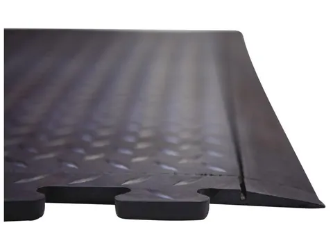 werkplek-vloerbedekking,kliksysteem,HxLxB 13x710x780mm,rubber