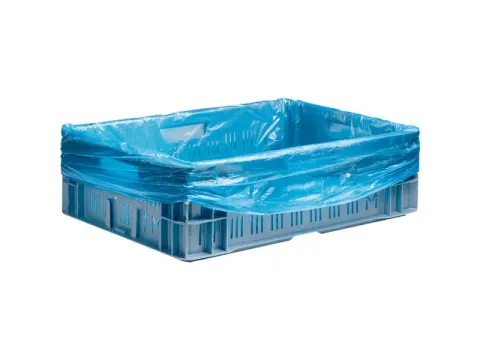 DiscountOffice Kratzak MDPE Blauw 68+2x17x63cm 20my