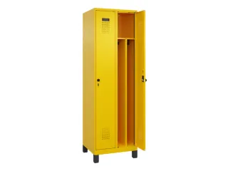 locker voor scheiding van kleding,HxBxD 1950x600x500mm,2vak - 1