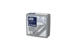 Tork 477673 Soft Dinnerservet Advanced Grijs 39x39cm
