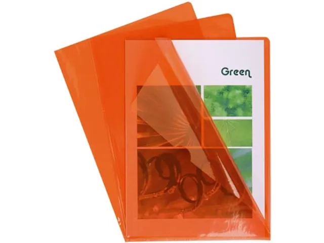 L-map voor A4 uit gladde PVC 100 stuks