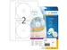 HERMA 5115 CD-etiketten A4 Ø 116mm/18,5mm mat Wit 50 stuks