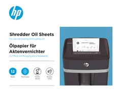 Hp Papiervernietiger olievellen A5 12 vel