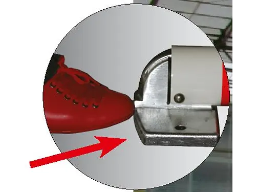 Automatische Paal Aluminium 900mmØ75mm Cilinderslot Met 3 Sleutels