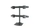 Monitorstandaard Ds100 Quad 2X2 Lcd Desk Stand 4 schermen zwart