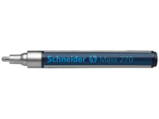 Lakmarker Schneider Maxx 270 1-3mm Zilver