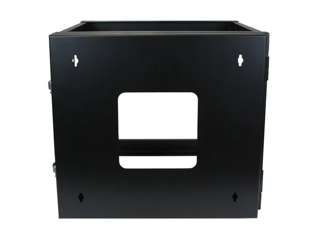 8U 22Inch Diep Scharnierend Open Frame Serverrack Wandmontage