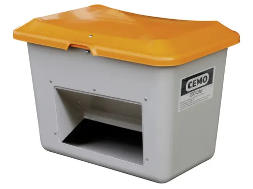 strooigoedbak,200l,HxBxD 640x890x600mm,GVK,grijs,deksel oranje