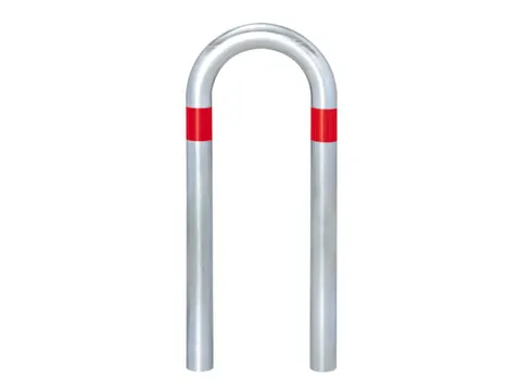 beschermbeugel,v. laadzuilen,boog,HxB 800x360mm,staal vuurverzinkt