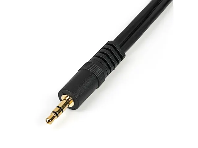 15cm Stereo Splitterkabel Y-adapter 3,5mm M naar 2x 3,5mm F