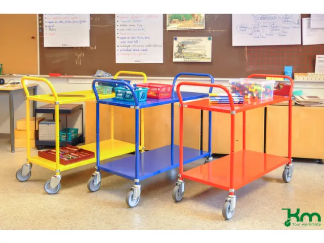 etagewagen,draagverm. 250kg,2etage(s),laadvl. LxB 900x440mm