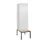 PBM-locker met bank,HxBxD 2120x600x815mm,2vak,vak B 300mm,cil.-slot