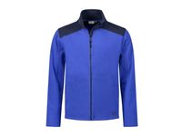 Fleecejack Trento Korenblauw/marine, Maat 4EL