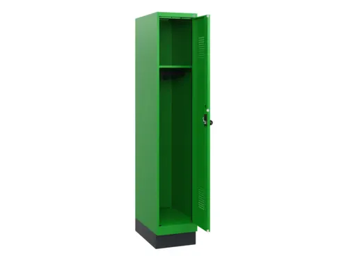 schoollocker,HxBxD 1630x300x500mm,1vak,vak B 300mm,draaigrendel,sokkel