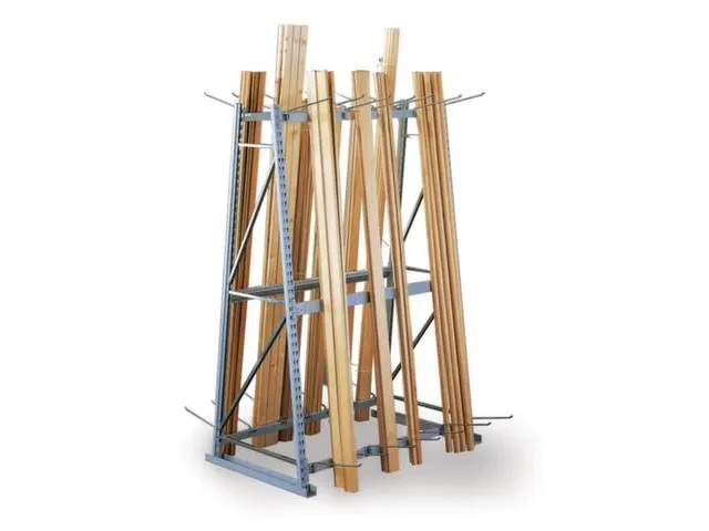 Magazijnrek Voor Profielen,Aanbouwveld,Tweezijdig