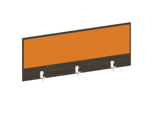 baliepaneel bureau aanbouw achter NV bruin hickory BN3005-geel 1200mm