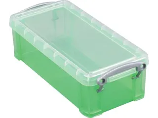Opbergdoos 9 Liter Groen Transparant - 1