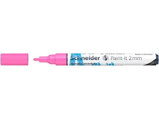 Acrylmarker Schneider Paint-It 310 2mm roze - 3