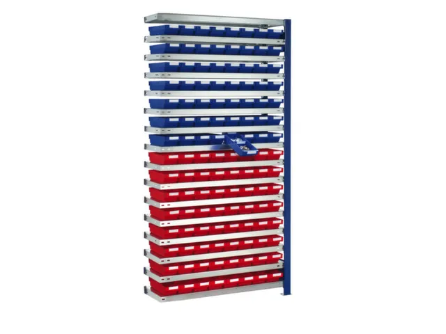 zichtbakkenstelling,aanbouwveld,HxBxD 2000x1003x400mm,120bakken