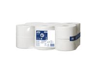 Jumbo Toiletpapier Mini T2 Wit 2-laags 120280 12x170 meter