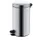 RVS pedaalemmer,20l,HxØ 440x300mm,binnenbak kunststof,romp mat