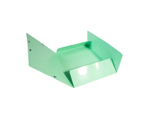 Exacompta Iderama Elastomap Met 3 Kleppen, Met Rugetiket, Limoengroen