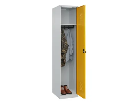 locker,HxBxD 1850x400x500mm,1vak,vak B 400mm,draaigrendel