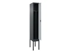 locker voor scheiding van kleding,HxBxD 2120x300x500mm,1vak