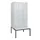 locker met bank,HxBxD 1950x900x815mm,3vak,vak B 300mm,cil.-slot