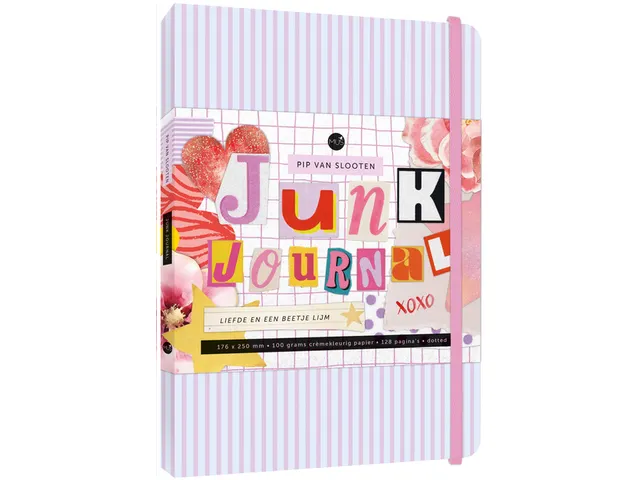 Junk Journal MUS Pip van Slooten 128 pagina's