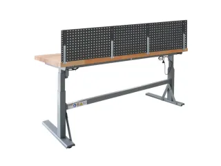 Elektrisch Verstelbaar werkbank HxBxD 700-1170x2000x750mm beukblad - 2
