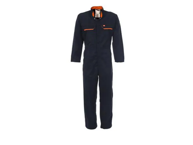 Havep 20000 overall, marineblauw/fluo oranje, maat 46, per stuk
