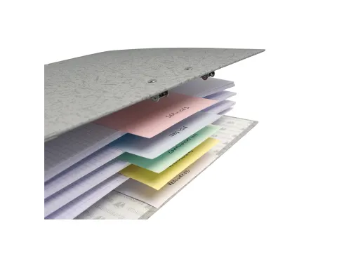 Tabstroken horiz180g perfo 105X240mm ass