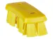 Vikan 3891-6 UST Kleine Werkborstel Harde vezel 176mm Geel