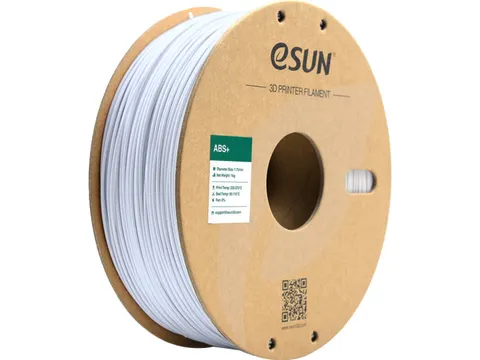 eSUN 3D printer Filament ABS+ 1,75mm Wit 1kg
