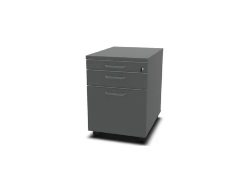 mobiel ladeblok,HxBxD 600x430x600mm,1lade(n),MS-donkergrijs