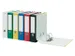 Classeur à levier Qbasic A4 80mm carton jaune