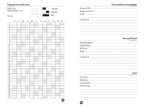 Agendavulling 2027 Succes Senior 7dagen/2pagina's