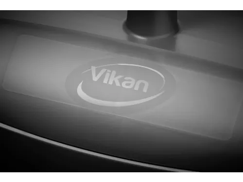 Vikan Hygiene stofblik + veger combinatieset alu steel 840mm Zwart