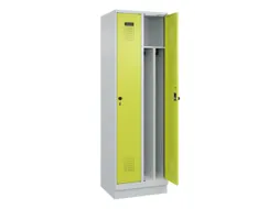locker voor scheiding van kleding,HxBxD 1950x600x500mm,2vak