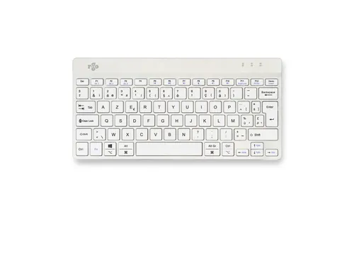 Compact Break ergonomisch toetsenbord Azerty BE Wit draadloos
