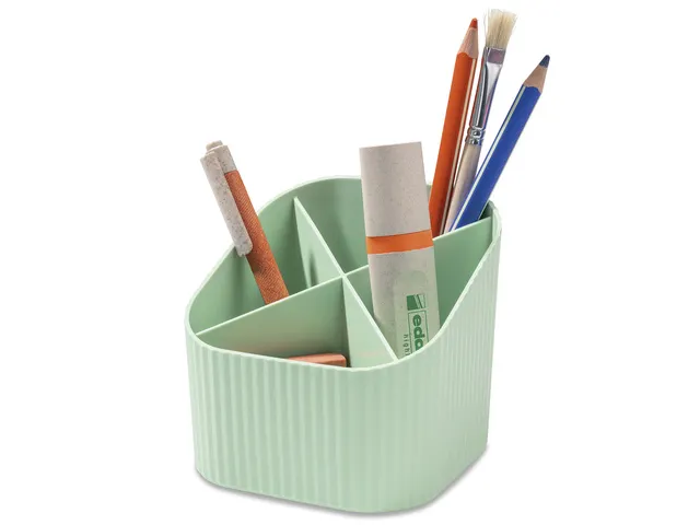 Pennenkoker HAN Re-X-LOOP 4-vaks pastel groen 100% gerecycled materiaa