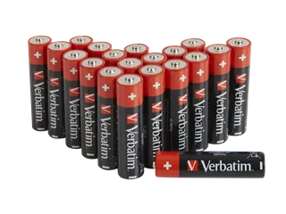 49877 VERBATIM AA Alkaline batterijen 20 Stuks - 1