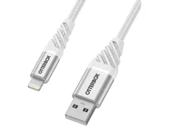 OtterBox Premium Datatransferkabel Lightning naar USB-A 1m wit