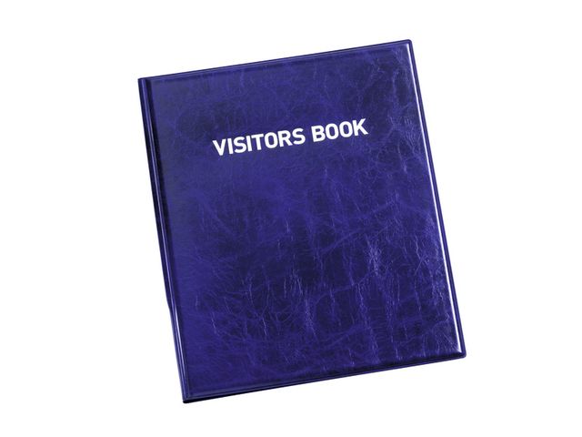 Bezoekersboek Engels | Bedrijfsformulier.nl