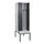 locker met bank,voor scheiding van kleding,HxBxD 2120x600x815mm,2vak